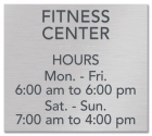 Common Room Sign w/Hours