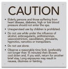 Connecticut Spa Rules Sign