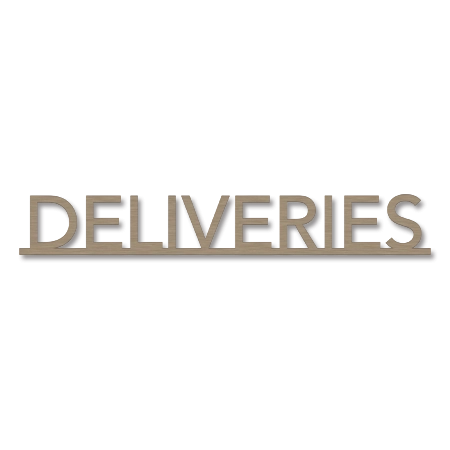 DELIVERIES - Dimensional Letters