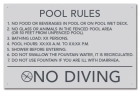Florida Splash Pad Rules Signage