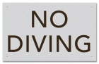 Idaho No Diving Sign