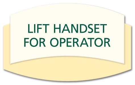 Lift Handset For Operator