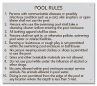 Michigan Swimming Pool Rules