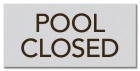 North Carolina Pool Closed Sign