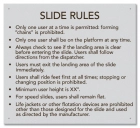 Ohio Slide Rules Sign