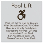 Pool Lift Rules w/Dynamic ISA Symbol - Large