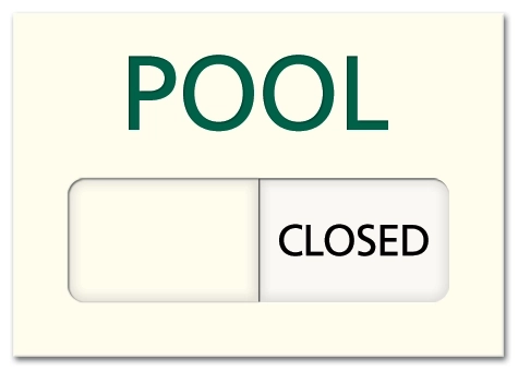 Pool - Open/Closed Sliding Panel