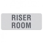 Riser Room Label