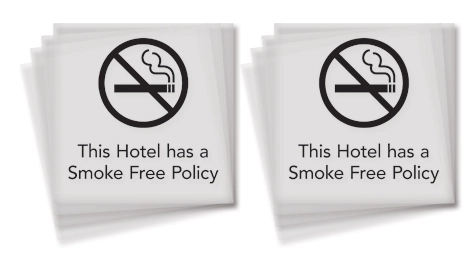 Smoke Free Vinyl - 8 Pack