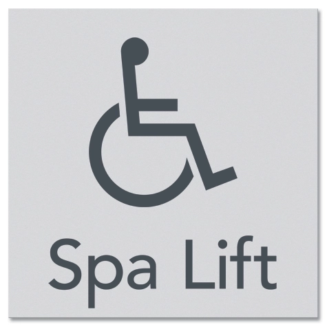 Spa Lift w/ISA Symbol - Large