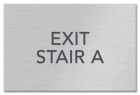 Stairway Exit Sign - DC Compliant