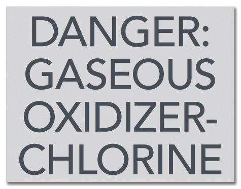 State Pool Sign - Danger: Gaseous... - Virginia Compliant