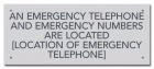 State Pool Sign - Emergency Phone - Nevada Compliant