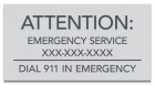 State Pool Sign - Emergency Sign - Utah Compliant