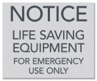 State Pool Sign - Life Saving Equipment - Illinois Compliant