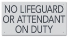 State Pool Sign - No Lifeguard - OK Compliant