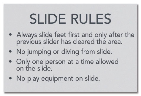 State Pool Sign - Pool Rules - Arkansas Compliant