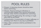 State Pool Sign - Pool Rules - Idaho Compliant