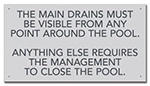 State Pool Sign - Pool Rules - Montana Compliant
