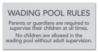 State Pool Sign - Pool Rules - New Jersey Compliant