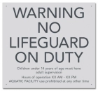 State Pool Sign - Pool Rules - New Mexico