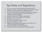 State Pool Sign - Spa Rules - Alabama Compliant