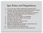 State Pool Sign - Spa Rules - Alabama Compliant