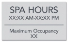 State Pool Sign - Spa Rules - Georgia Compliant