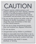 State Pool Sign - Spa Rules - Ohio Compliant