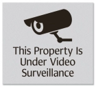 Video Surveillance Sign- Fiberbrite
