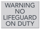 Warning: No Lifeguard on Duty - Missouri