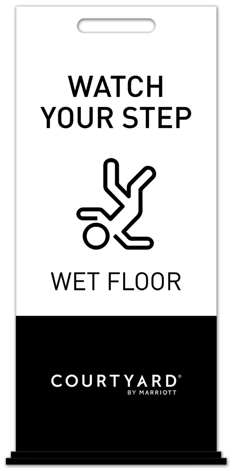 Wet Floor Free-Standing Floor Sign