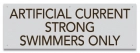 Wisconsin Artificial Current Pool Sign