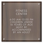 10-Line Common Room Sign