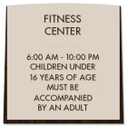 10-Line Common Room Sign