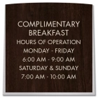 12-Line General Information Sign