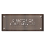 2-Line Common Room Sign (Extended Width)