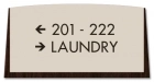 2-Line Directional Sign