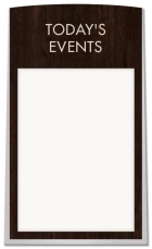 2-Line Informational Sign w/ Insert Window