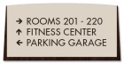 3-Line Directional Sign
