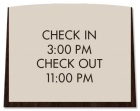 4-Line General Information Sign