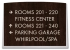 5-Line Directional Sign