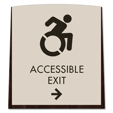 Accessible Direction Sign w/ Dynamic ISA