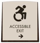 Accessible Direction Sign w/ Dynamic ISA