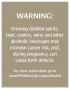 Alcohol Warning Sign: Pregnancy and Birth Defects