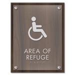 Area of Refuge Sign - ISA Symbol