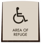 Area of Refuge Sign - ISA Symbol