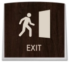 Exit Sign w/ Symbol