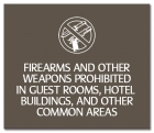 Firearms and Other Weapons Prohibited - FL Compliant - Celtec Version