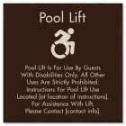 Pool Lift Rules w/Dynamic ISA Symbol - Large